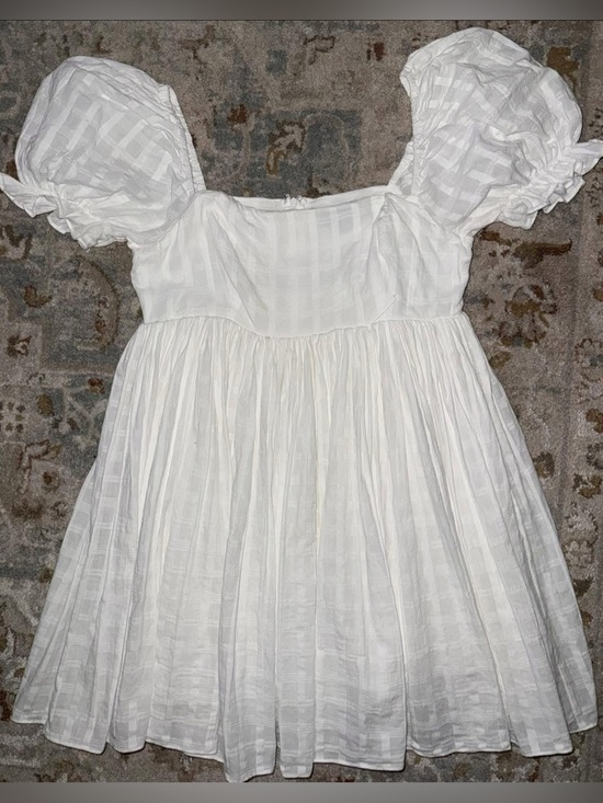 Lulus Dresses & Skirts - Lulu's White Puff-Sleeve Midi Dress